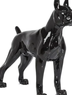 Skulptur Staty Toto - Dekor XL Svart Hund, 190cm - KARE Design