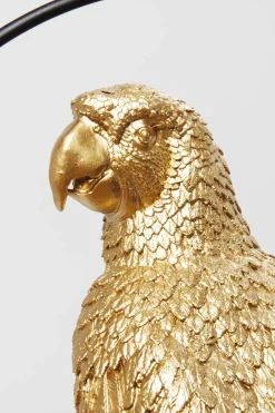 Skulptur Swinging Parrot - Hängande Dekor Papegoja Guld - KARE Design