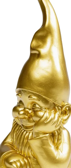 Skulptur Tomte - Guld, 21cm - KARE Design