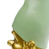 Skulptur Tomte - Guld, Grön, 21cm - KARE Design