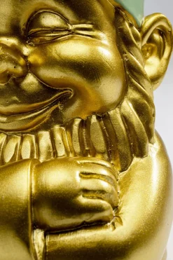 Skulptur Tomte - Guld, Grön, 21cm - KARE Design