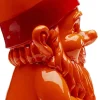 Skulptur Tomte Standing - Orange/Rainbow, 46cm - KARE Design