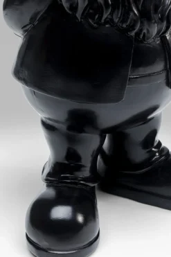 Skulptur Tomte Standing - Svart/Guld, 30cm - KARE Design