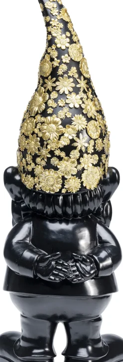 Skulptur Tomte Standing - Svart/Guld, 61cm - KARE Design