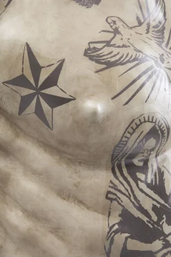 Skulptur Torso Tattoo, 125cm - KARE Design
