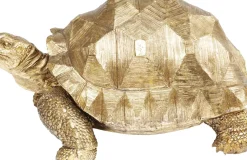 Skulptur Turtle - Dekor Sköldpadda Guld, 60cm - KARE Design