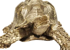 Skulptur Turtle - Dekor Sköldpadda Guld, 95cm - KARE Design