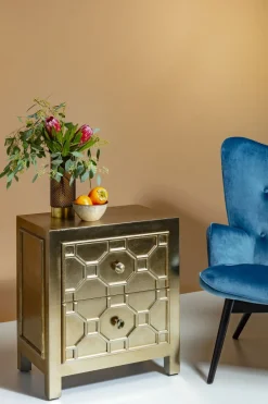 Sängbord Alhambra - Byrå, 2 Lådor - KARE Design