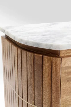 Sängbord Grace - Byrå - Trä/Marmor/Guld - KARE Design