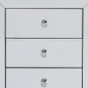 Sängbord Luxury - Spegelglas, 3 Lådor - KARE Design