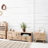 Sängbord Puro - Liten Byrå i Trä med 2 Lådor - KARE Design