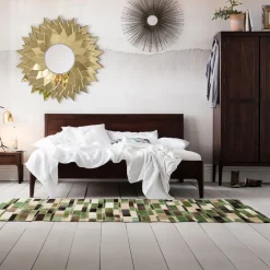 Säng Brooklyn Valnöt - Massivt Trä, 160x200cm - KARE Design