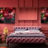 Säng Desire 160x200cm - Mauve Sammet - KARE Design