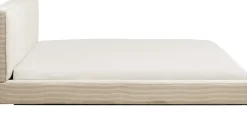 Säng East Side Cord - Creme, 160x200cm - KARE Design