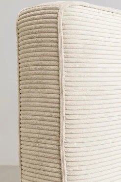 Säng East Side Cord - Creme, 160x200cm - KARE Design