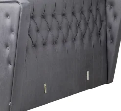 Sänggavel Benito Moon - Grå, 160cm - KARE Design