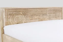 Säng Puro High - Massivt Ljust Trä, 180x200cm - KARE Design