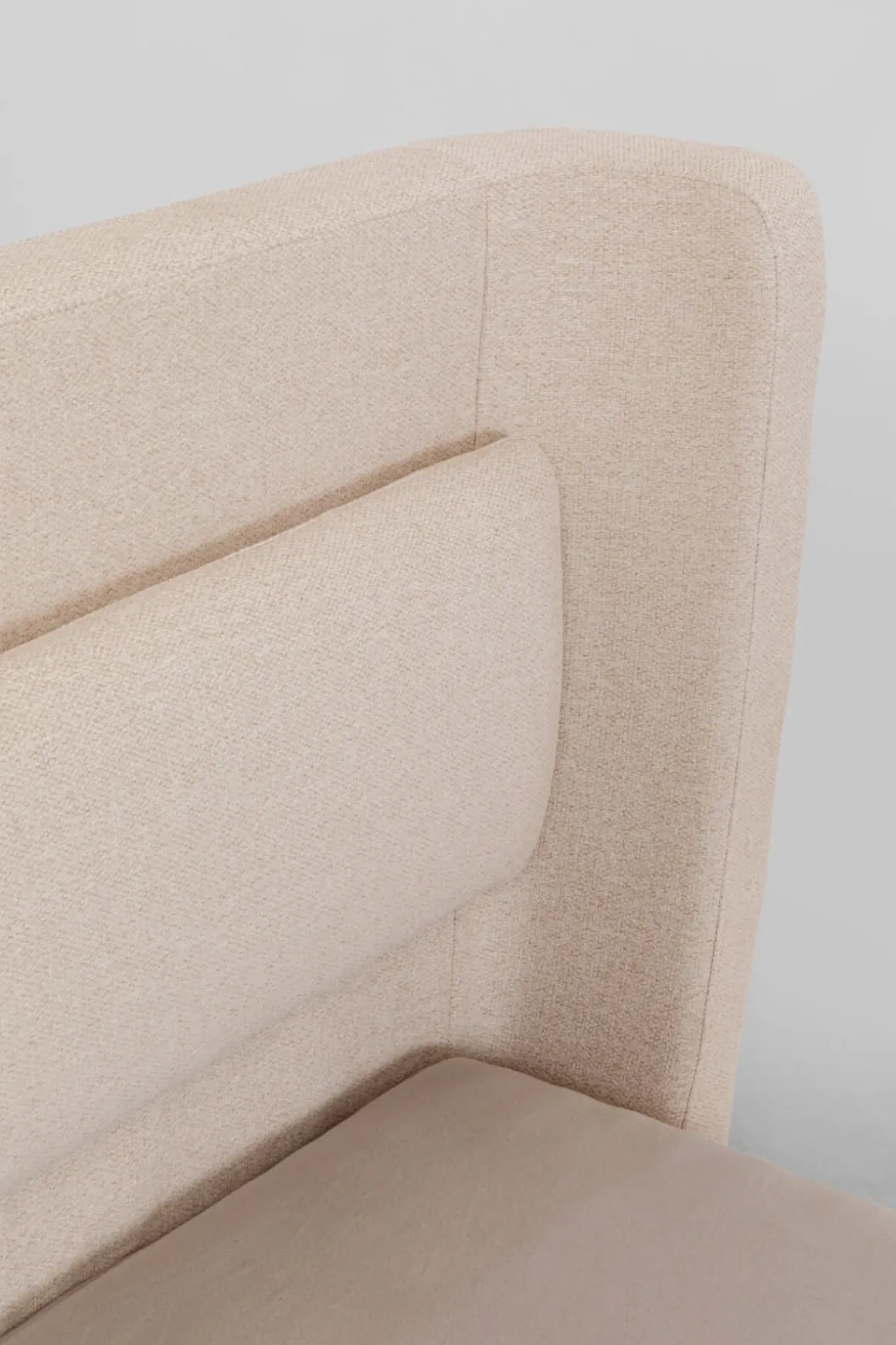 Säng Tivoli 160x200cm- Ljus beige - KARE Design