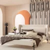 Säng Tivoli 180x200cm - Ljus beige - KARE Design