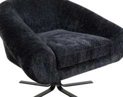 Snurrfåtölj Ciao Midnight - Grå/Blå - KARE Design
