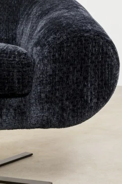 Snurrfåtölj Ciao Midnight - Grå/Blå - KARE Design