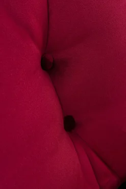 Snurrfåtölj Cosy - Vinröd Sammet - KARE Design