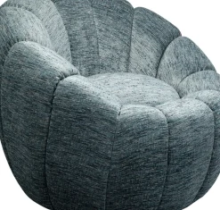 Snurrfåtölj Fiori - Blå - KARE Design