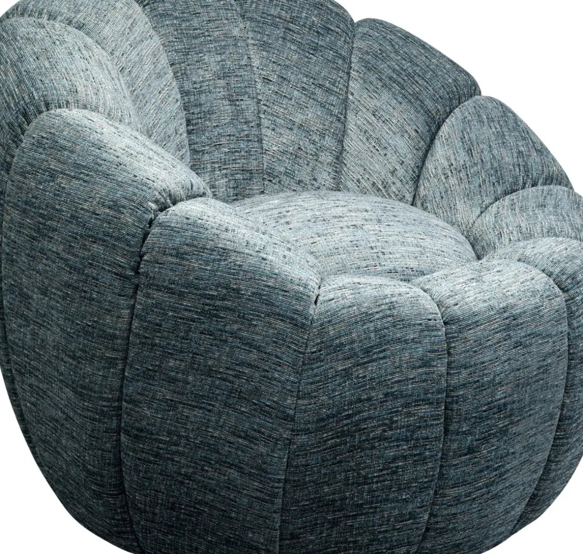 Snurrfåtölj Fiori - Blå - KARE Design