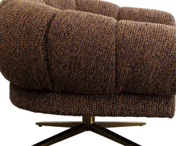 Snurrfåtölj Janno - Brun - KARE Design