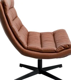 Snurrfåtölj Lido - Brun - KARE Design