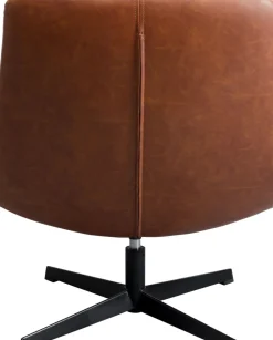 Snurrfåtölj Lido - Brun - KARE Design