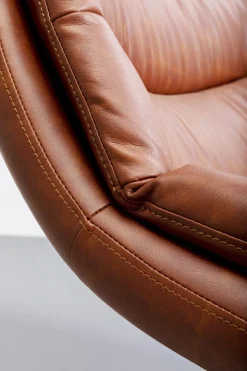 Snurrfåtölj Lido - Brun - KARE Design