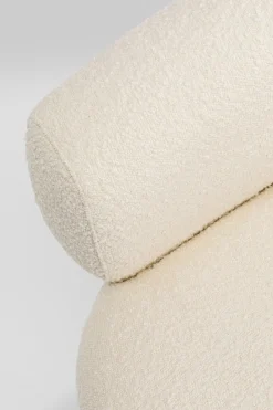 Snurrfåtölj Maye Bouclé - Beige - KARE Design