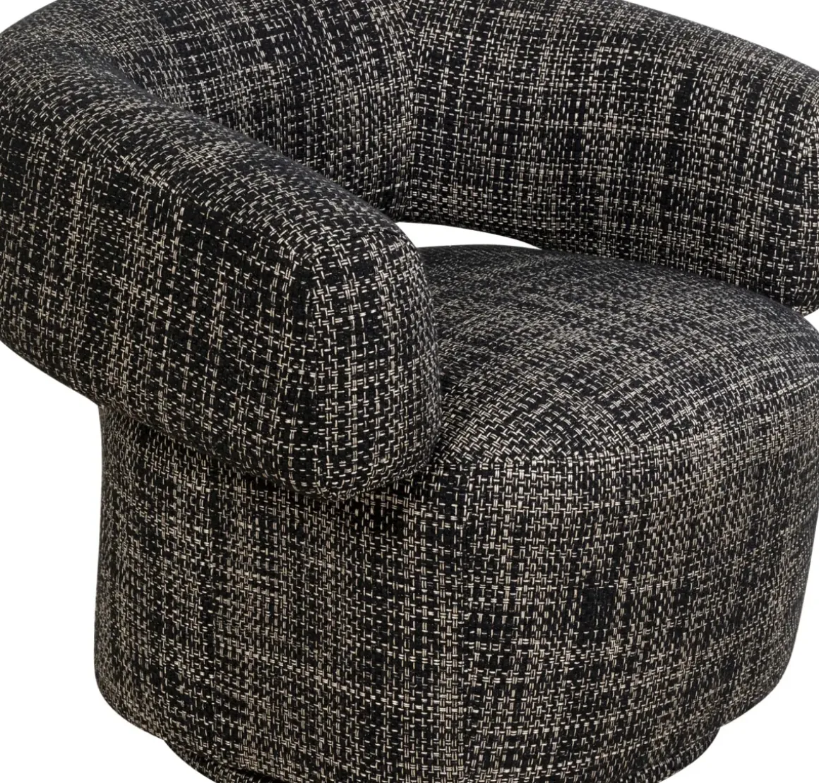 Snurrfåtölj Maye Bow - Grå - KARE Design