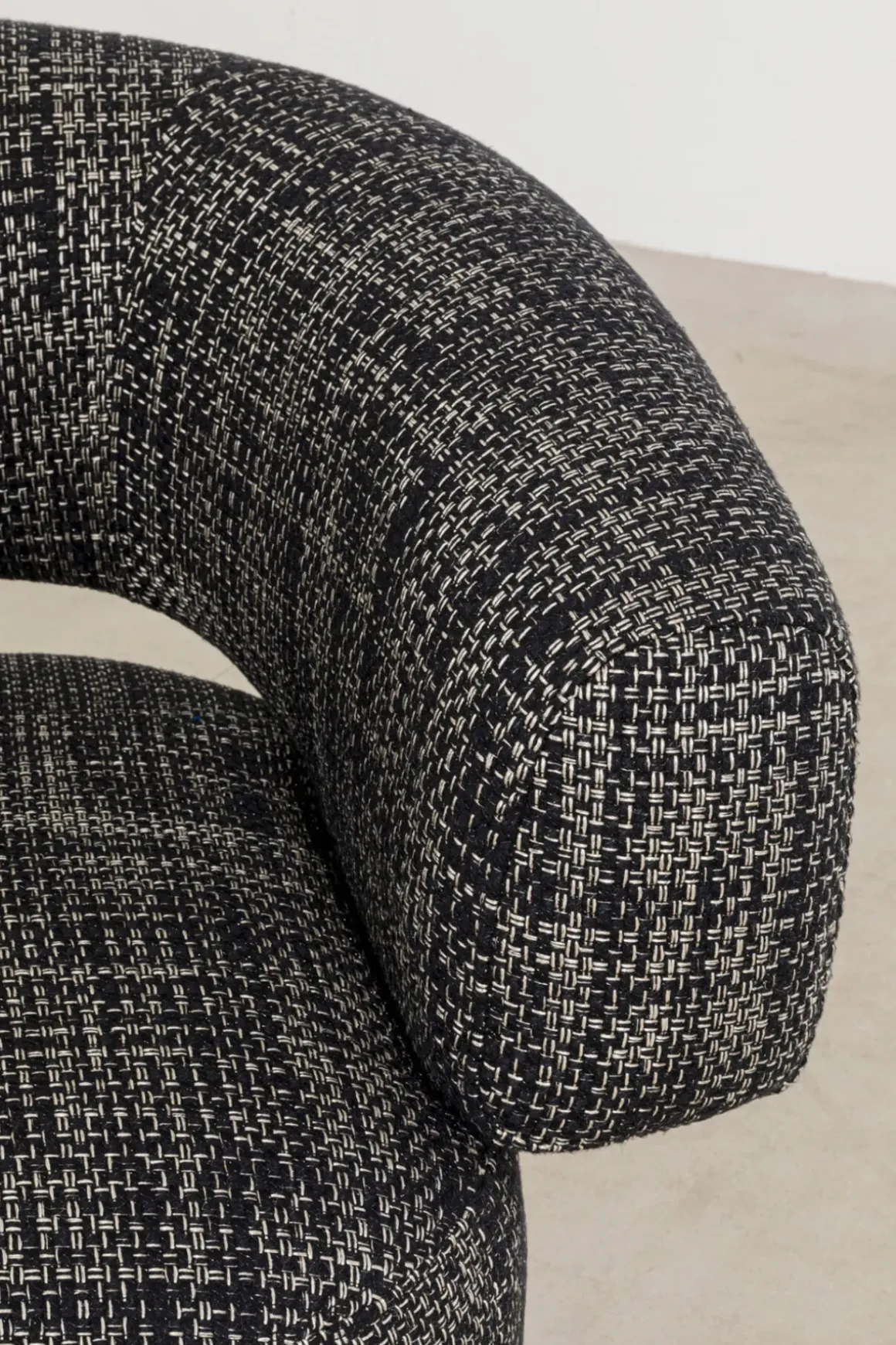 Snurrfåtölj Maye Bow - Grå - KARE Design