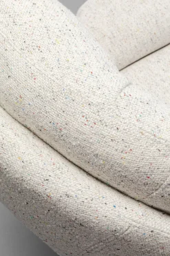 Snurrfåtölj med Pall Standford - KARE Design