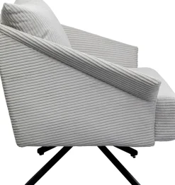Snurrfåtölj Milo - Beige/Grå - KARE Design