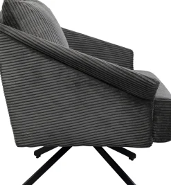 Snurrfåtölj Milo - Grå - KARE Design