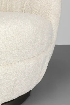Snurrfåtölj Nube - Boucle - KARE Design