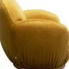 Snurrfåtölj Nube - Senapsgul - KARE Design