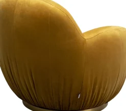 Snurrfåtölj Nube - Senapsgul - KARE Design