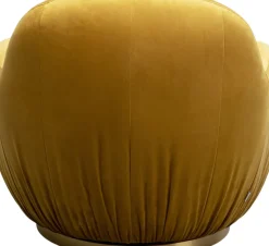 Snurrfåtölj Nube - Senapsgul - KARE Design