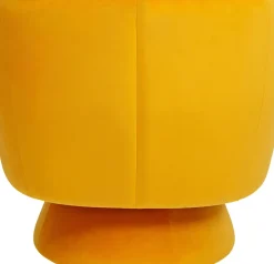 Snurrfåtölj Orion - Gul - KARE Design