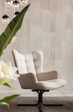 Snurrfåtölj Oscar - Off White - KARE Design