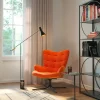 Snurrfåtölj Oscar - Sammet/Orange - KARE Design