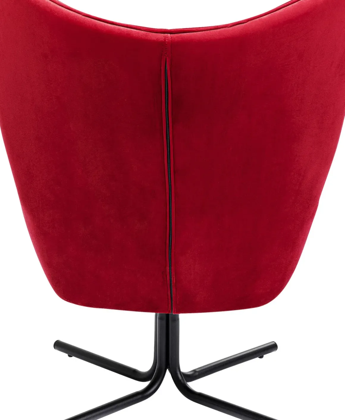 Snurrfåtölj Oscar - Sammet/Röd - KARE Design
