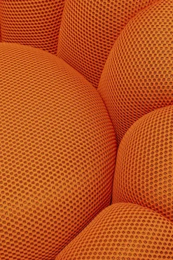 Snurrfåtölj Peppo Bloom - Orange - KARE Design