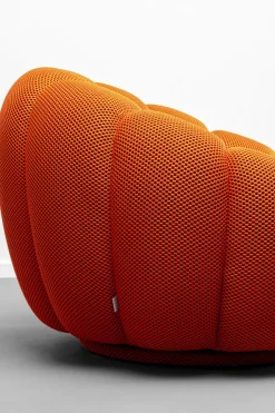 Snurrfåtölj Peppo Bloom - Orange - KARE Design