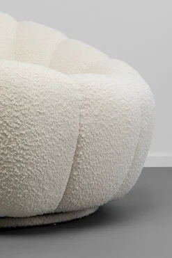 Snurrfåtölj Peppo Bloom - Vit - KARE Design