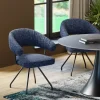 Snurrstol Arabella - Blå - KARE Design
